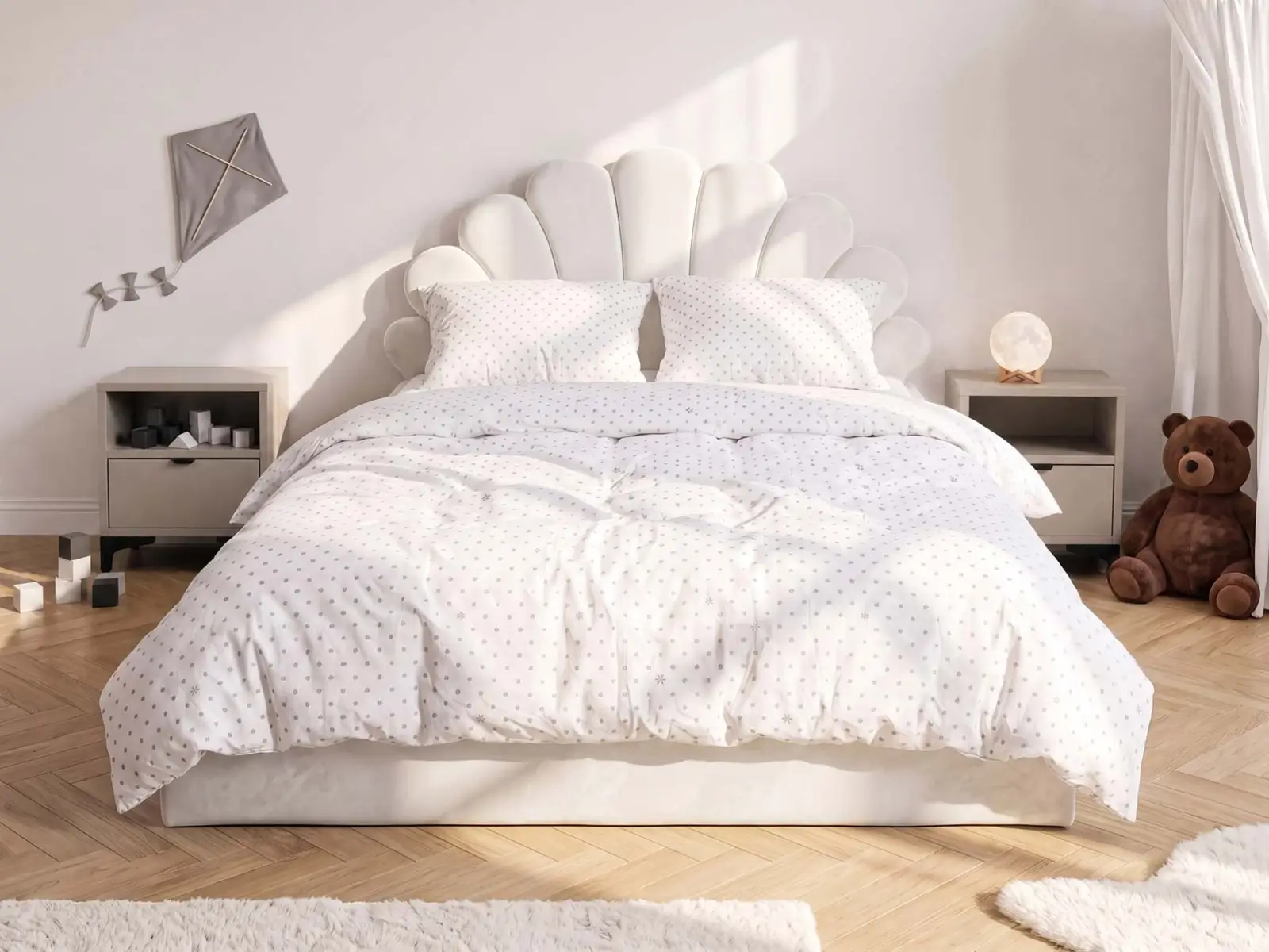 Letto Kids Line 3 per bambini con contenitore per la biancheria