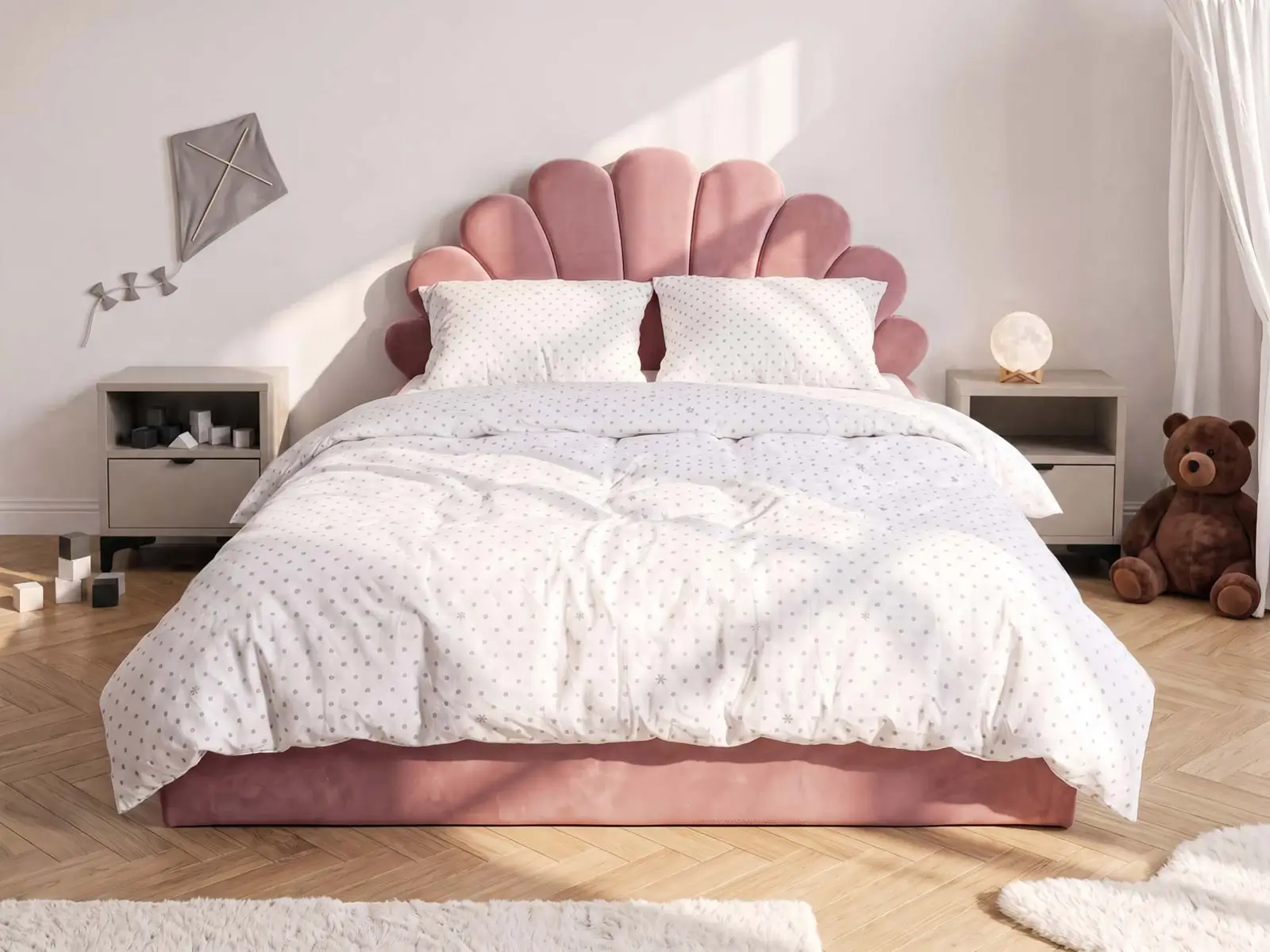 Letto Kids Line 3 per bambini con contenitore per la biancheria