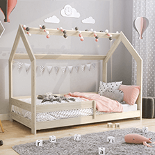 Letti Montessori a casetta per bambini